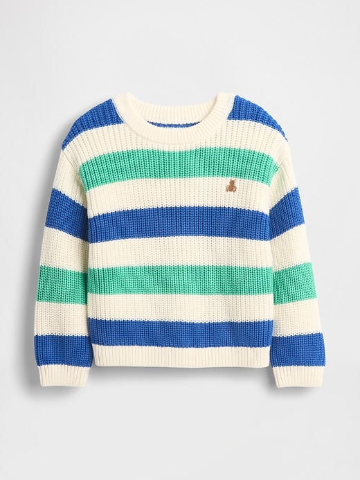 Image number 1 showing, Baby & Toddler Shaker-Stitch Sweater