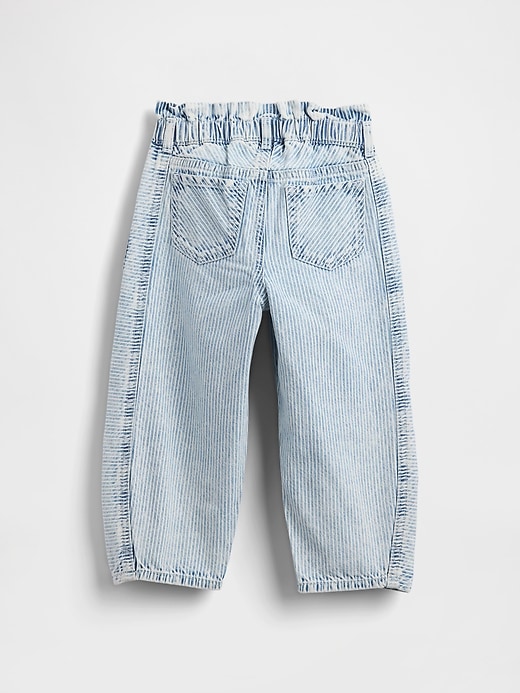 Image number 3 showing, Baby & Toddler Denim Stripe Horseshoe Jeans