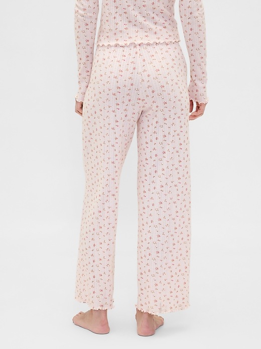 Image number 4 showing, Pointelle PJ Pants