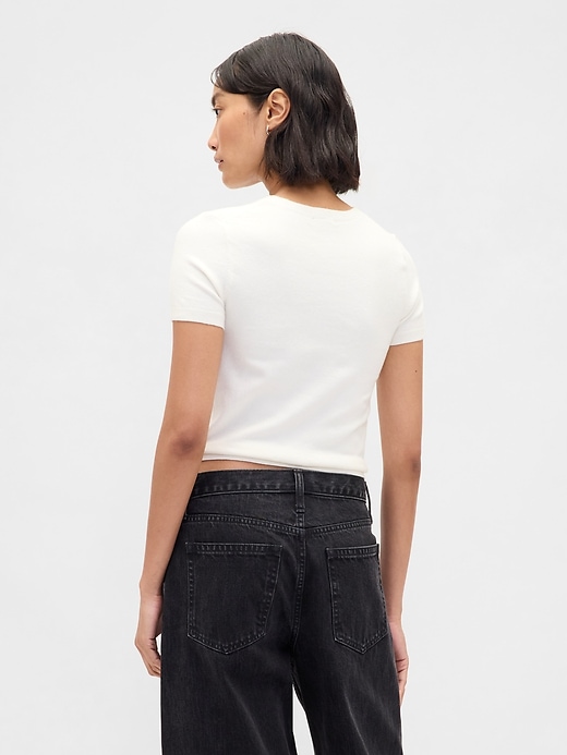 Image number 3 showing, CashSoft Stretch Baby T-Shirt