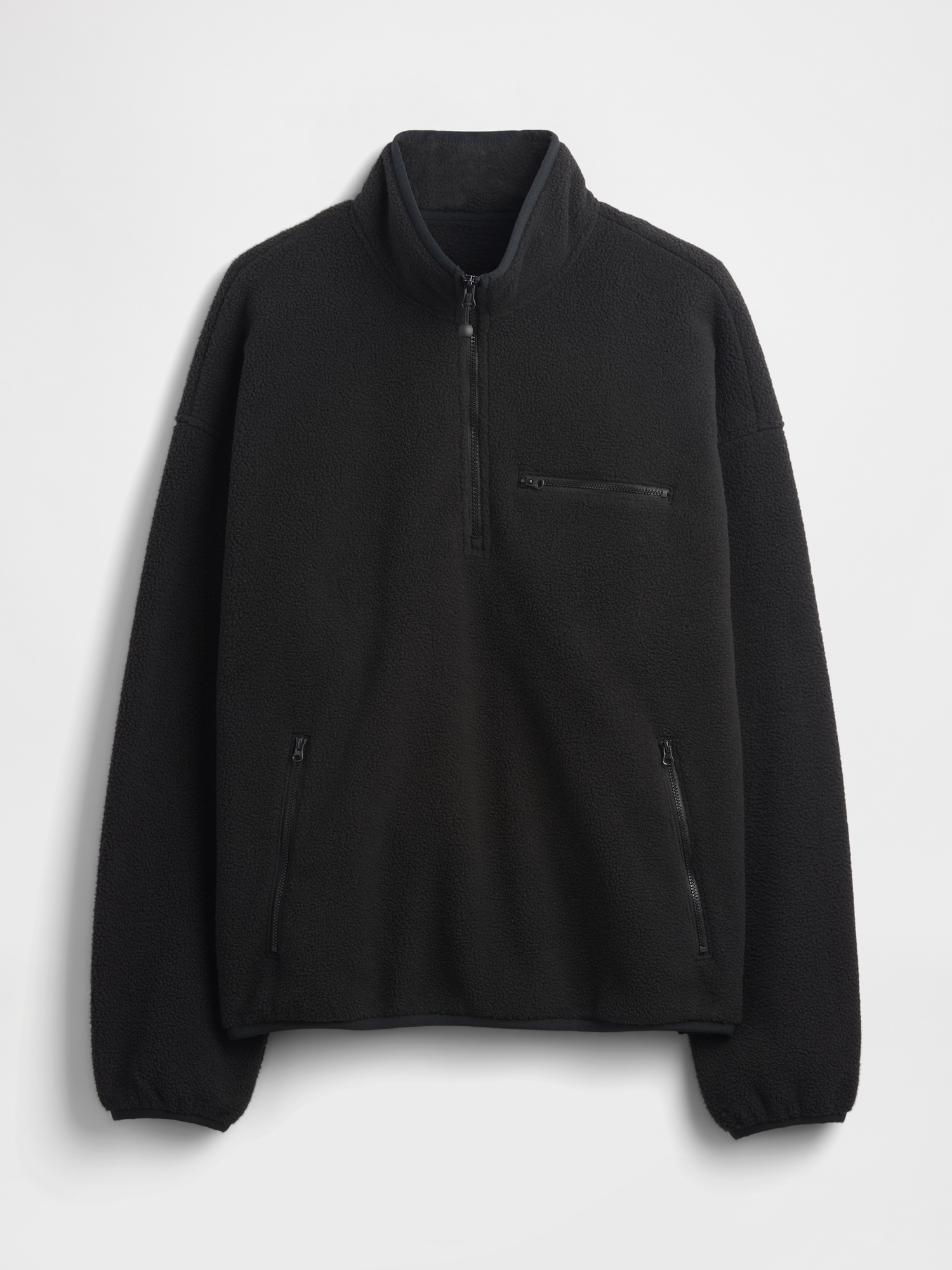 Sherpa Oversized Half-Zip Pullover