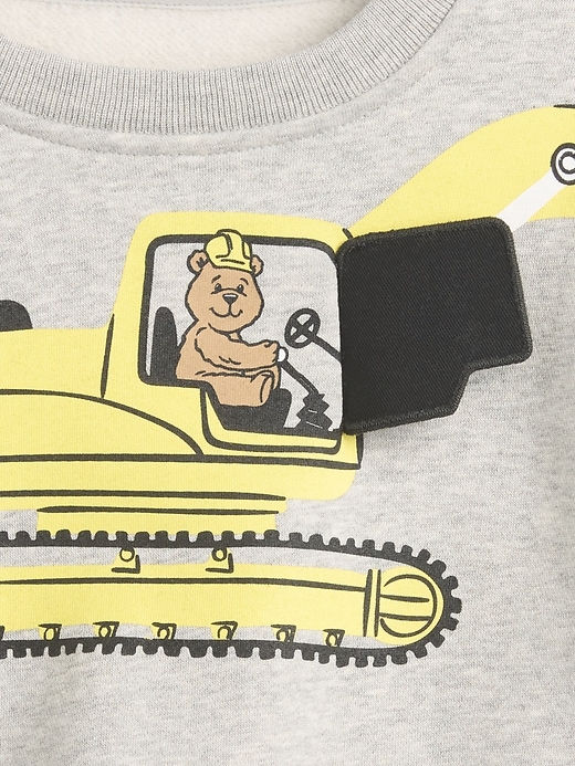 Image number 3 showing, Baby & Toddler VintageSoft Graphic Sweatshirt