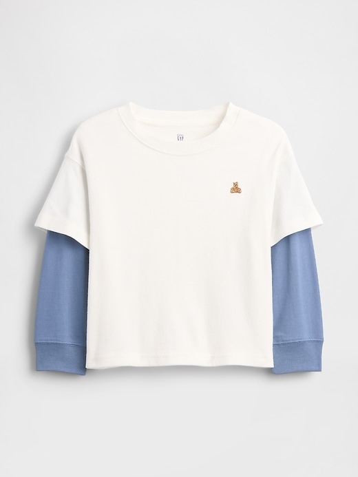 L'image numéro 1 présente T-shirt épais 2-en-1 pour Bébé et Tout-petit