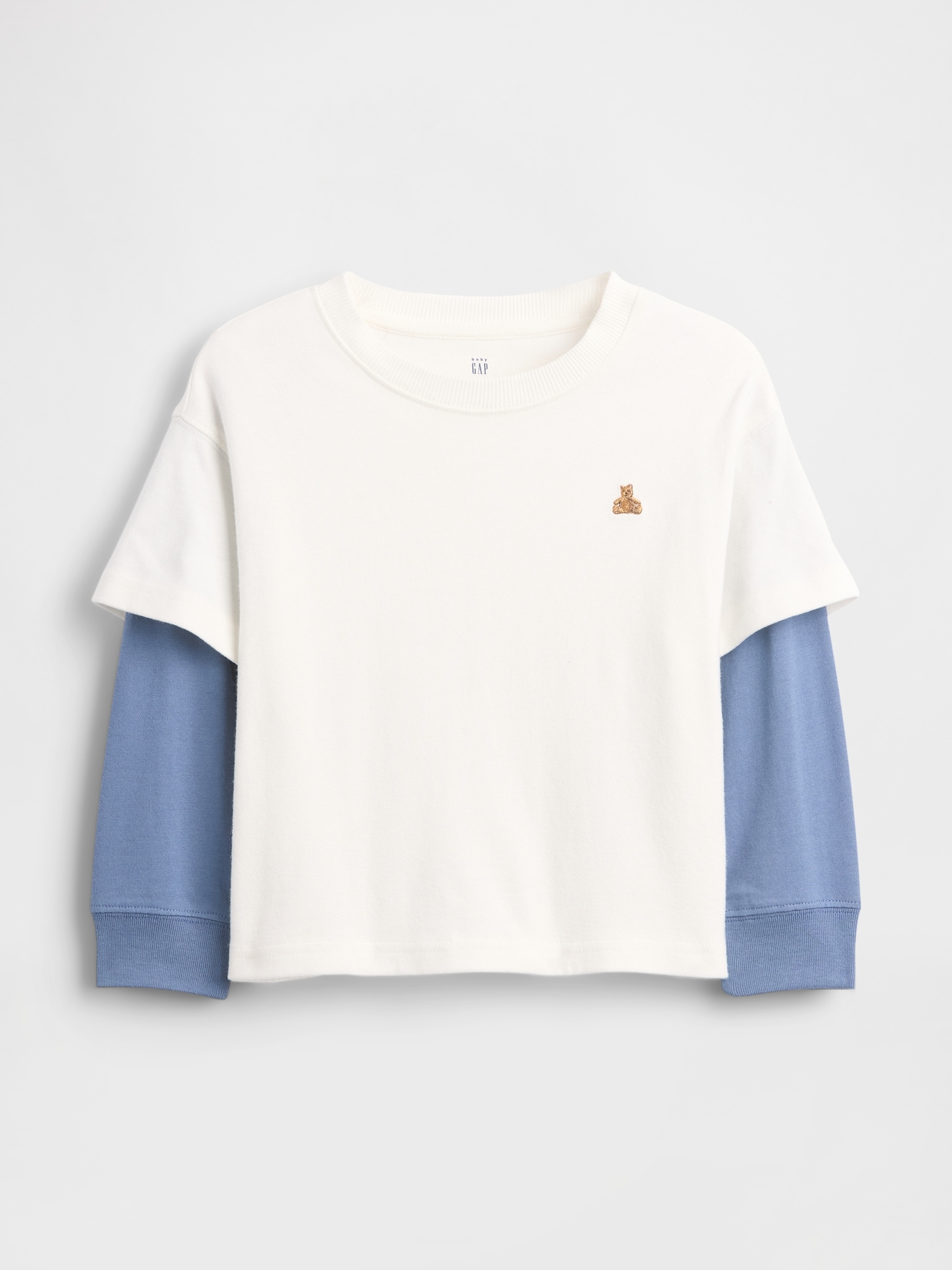 T-SHIRT ÉPAIS 2-EN-1 POUR BÉBÉ ET TOUT-PETIT