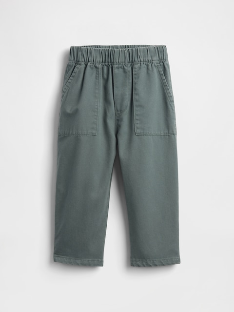 PANTALON COUPE BARIL À TAILLE ÉLASTIQUE ULTRA-DOUX POUR BÉBÉ ET TOUT-PETIT