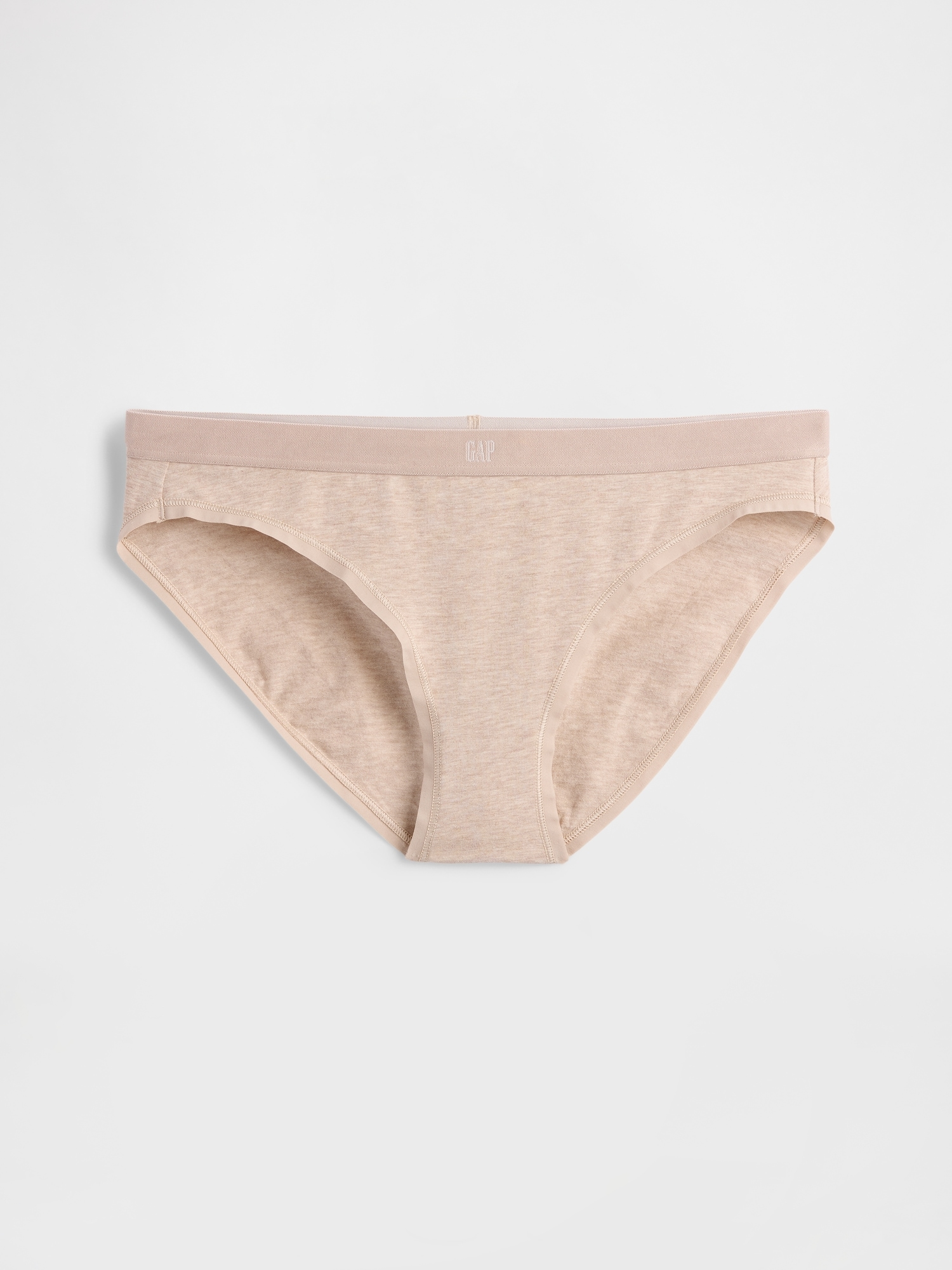 Organic Stretch Cotton Logo Bikini