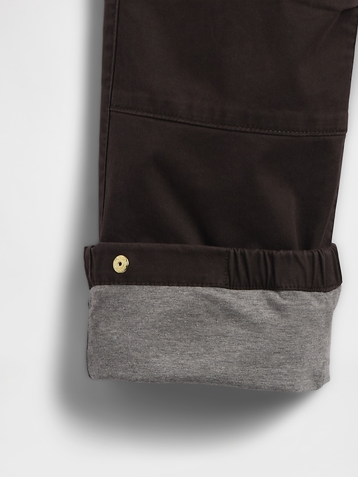 L'image numéro 5 présente Pantalon cargo doublé de jersey pour Enfant