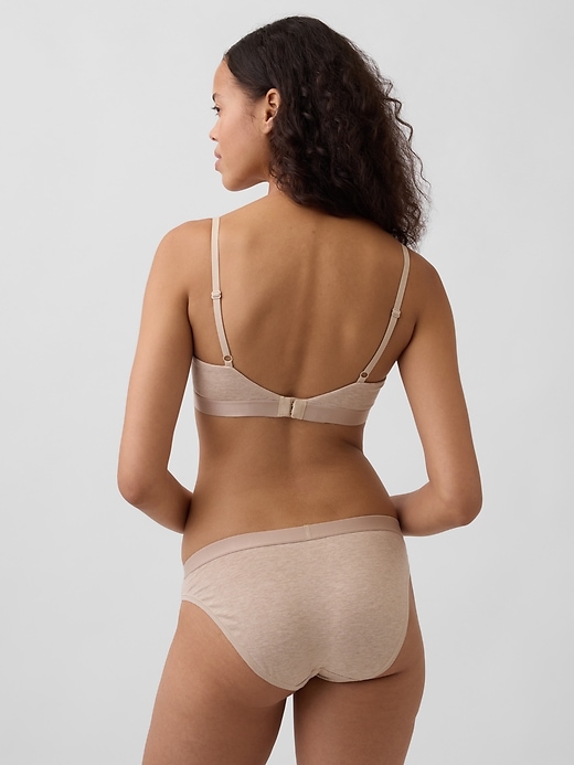 Image number 2 showing, Organic Stretch Cotton Triangle Bra