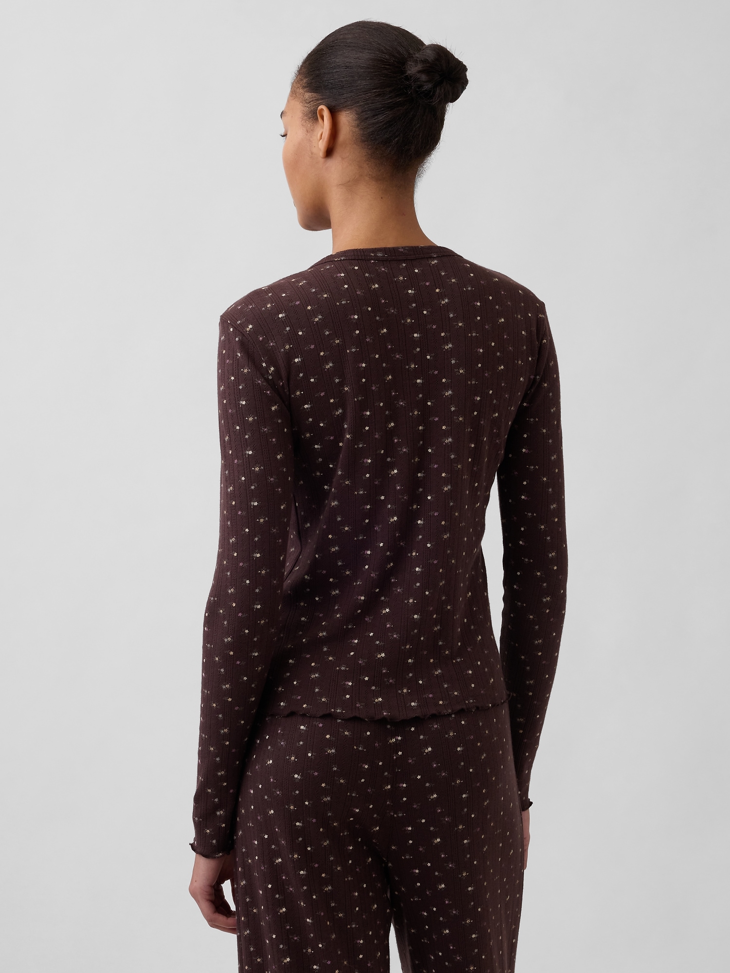 Pointelle PJ Top