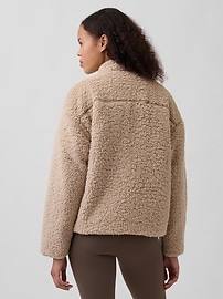 Image number 2 showing, GapFit Reversible Sherpa Jacket