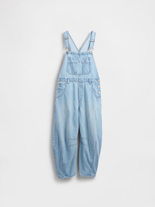 Image number 5 showing, UltraSoft Denim Horseshoe Overalls