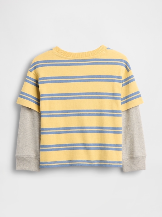 Image number 2 showing, Baby & Toddler 2-In-1 Heavyweight T-Shirt