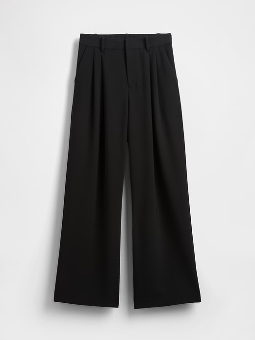 L'image numéro 5 présente Pantalon 365 profilé à taille haute à plis