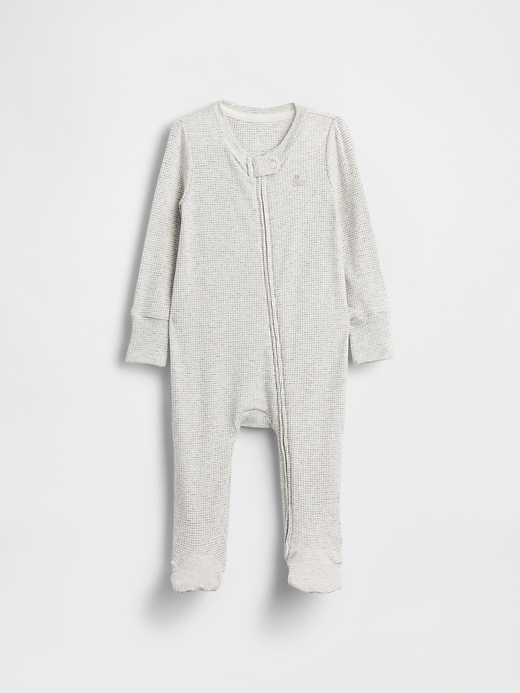 Image number 1 showing, Baby First Favorites TinyRib Footed One-Piece