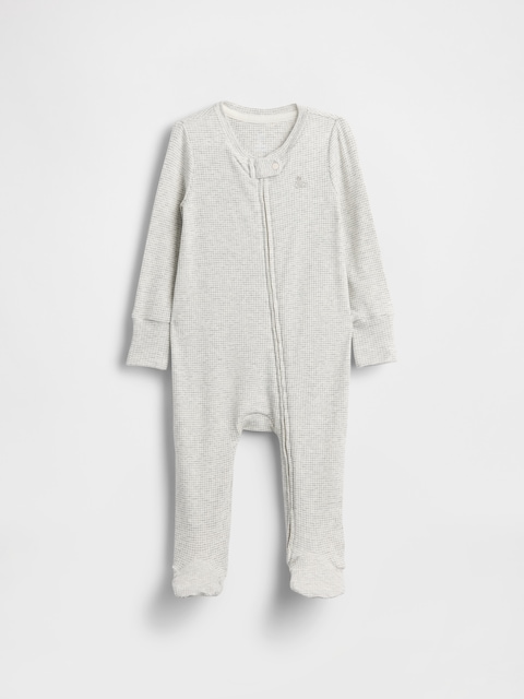 Baby First Favorites TinyRib Footed One-Piece