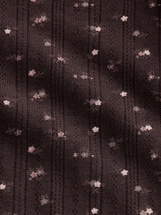 Image number 4 showing, Pointelle PJ Top