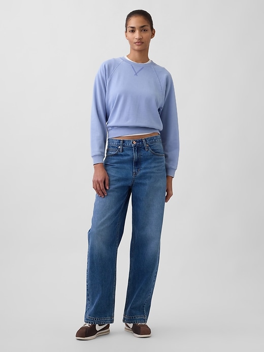 Image number 2 showing, French Terry Raglan Sweatshirt