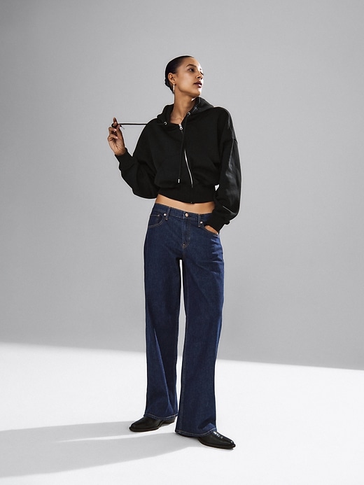 Image number 6 showing, VintageSoft Full-Zip Wedge Hoodie