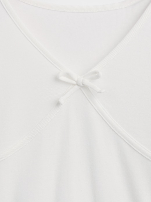 Image number 4 showing, Kids Cross Front Bow T-Shirt