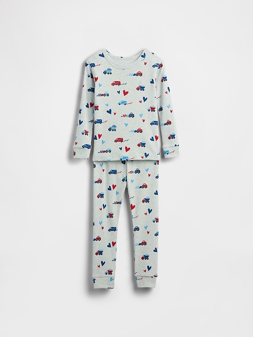 Image number 1 showing, Baby & Toddler Organic Brushed Cotton PJ Set