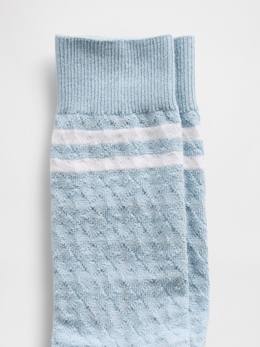 Image number 2 showing, Argyle Varsity Crew Socks