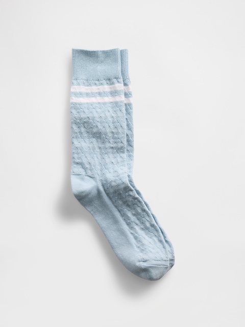Argyle Varsity Crew Socks