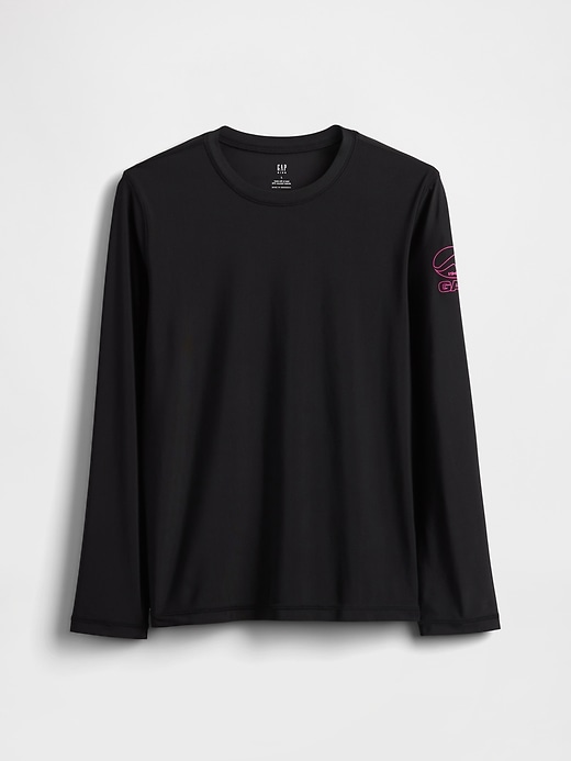 Image number 1 showing, Kids Logo Rash Guard