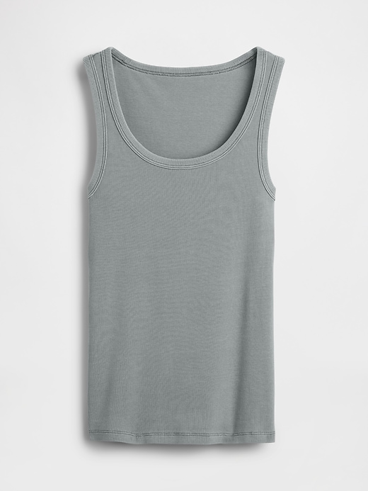 Image number 4 showing, Rib Scoop Tank Top