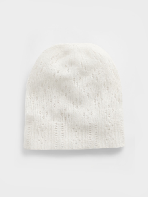 Image number 1 showing, Pointelle Beanie