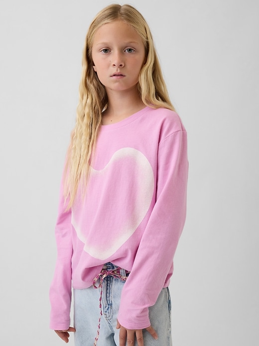 Image number 1 showing, Kids Relaxed Graphic T-Shirt