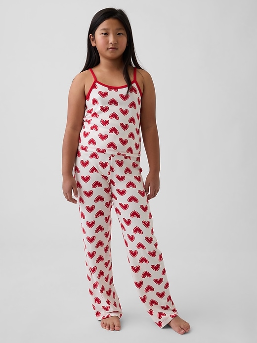 Image number 1 showing, Kids Recycled Tank PJ Set