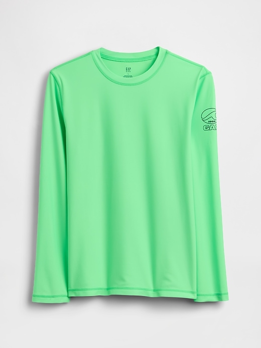 Image number 1 showing, Kids Logo Rash Guard