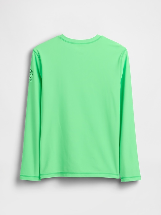 Image number 2 showing, Kids Logo Rash Guard