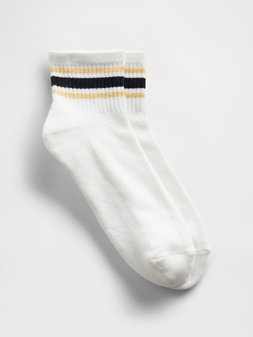 Image number 1 showing, Athletic Quarter Crew Socks