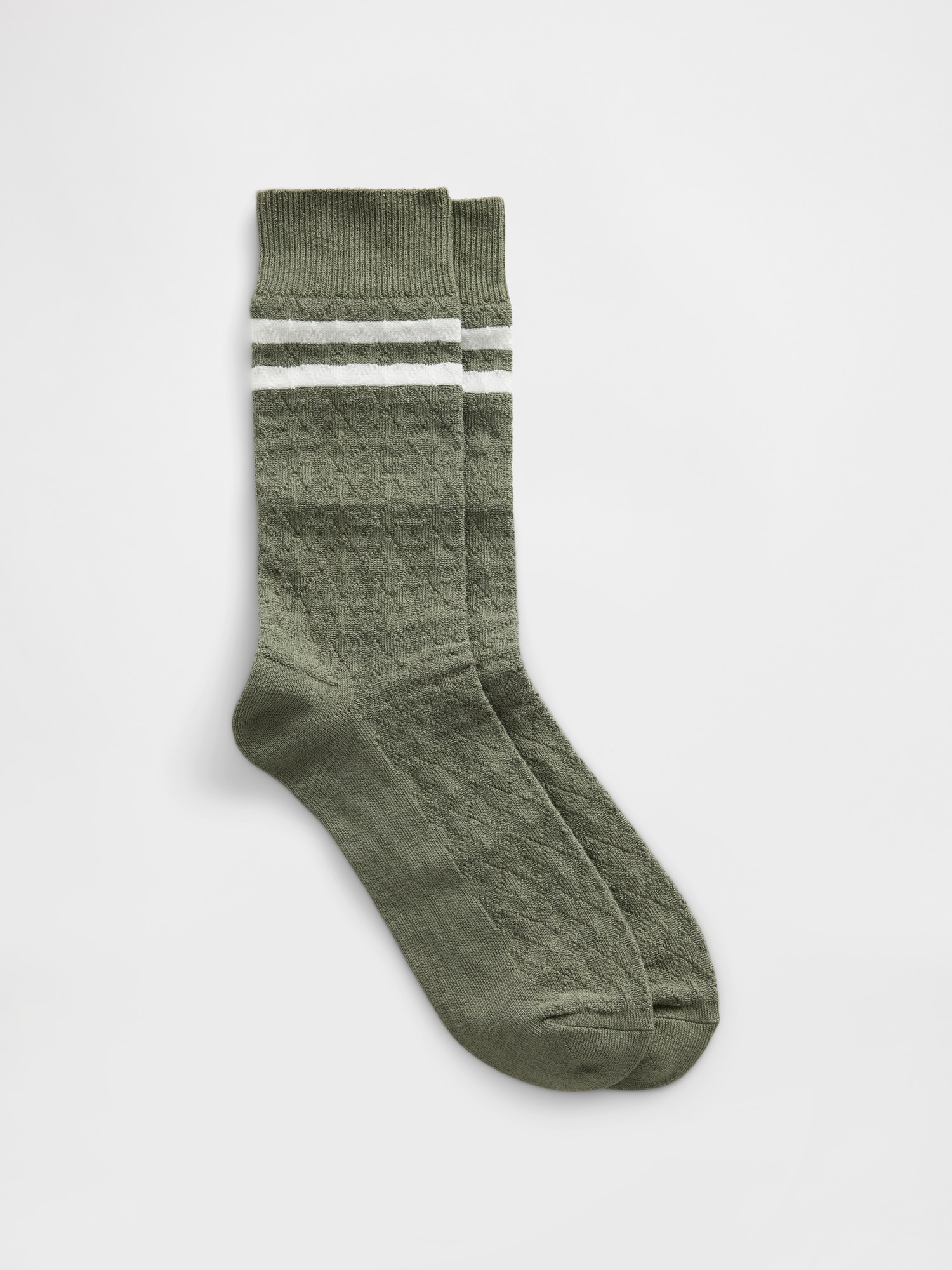 Argyle Varsity Crew Socks
