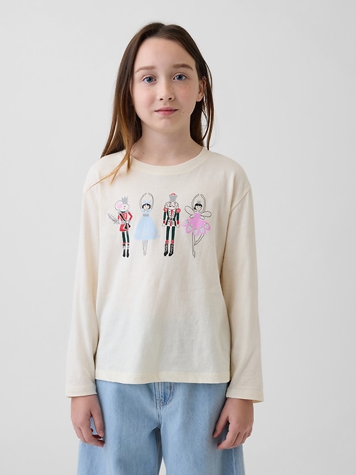 Image number 1 showing, Kids Relaxed Graphic T-Shirt