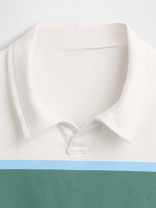 Image number 5 showing, Kids Relaxed Stripe Polo Shirt