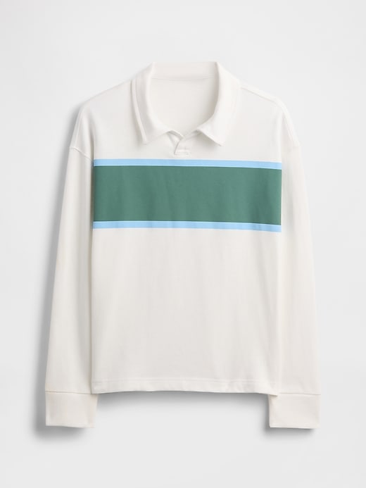 Image number 2 showing, Kids Relaxed Stripe Polo Shirt