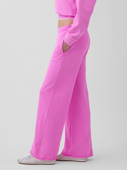 L'image numéro 3 présente Pantalon classique en jersey bouclette