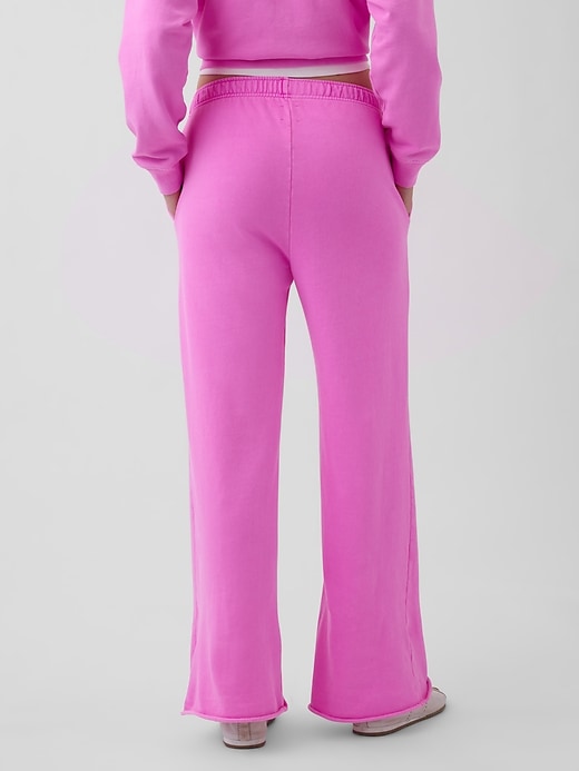 L'image numéro 4 présente Pantalon classique en jersey bouclette