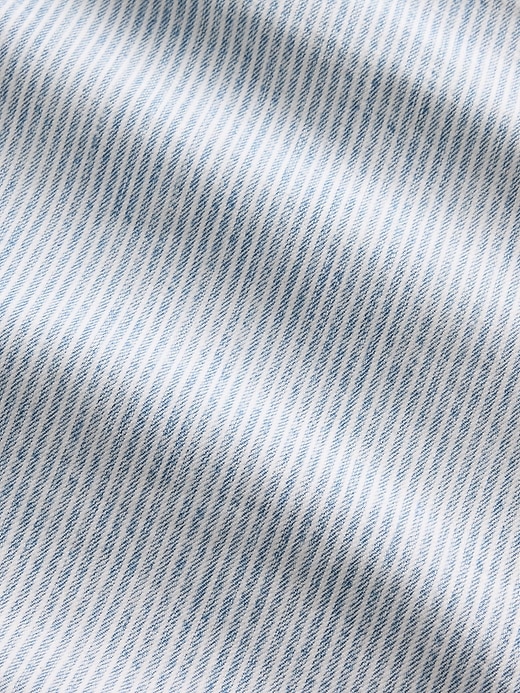 Image number 5 showing, Kids Denim Stripe Baggy Overalls