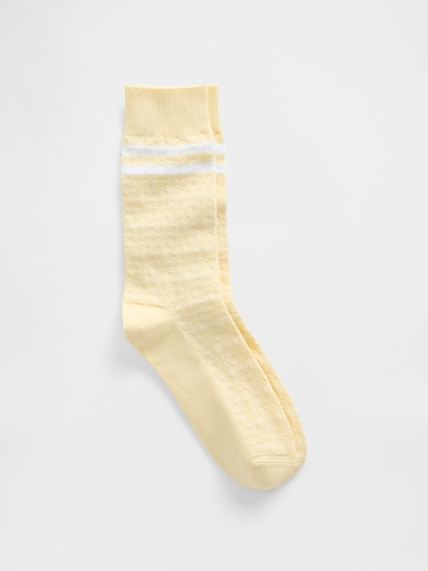 Argyle Varsity Crew Socks
