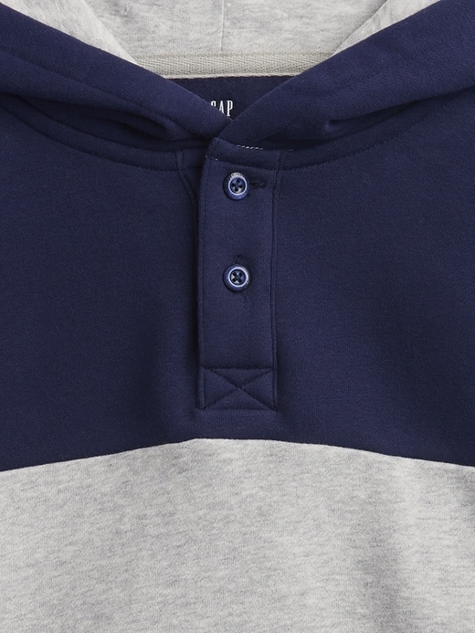 Image number 5 showing, Kids VintageSoft Relaxed Henley Hoodie