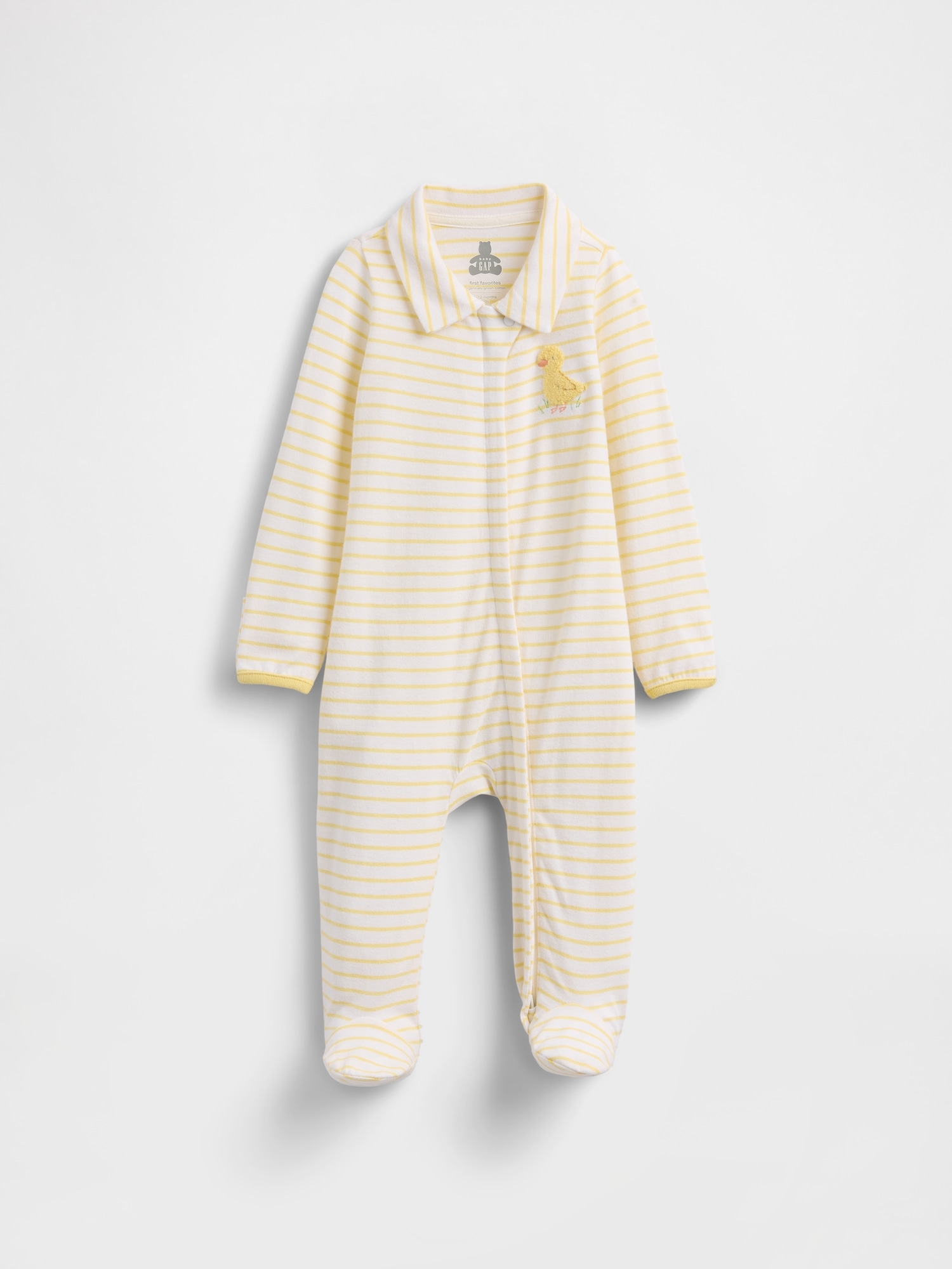 Baby First Favorites Organic Cotton Footed One-Piece
