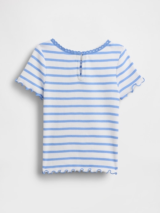 Image number 2 showing, Baby & Toddler Embroidered Rib T-Shirt