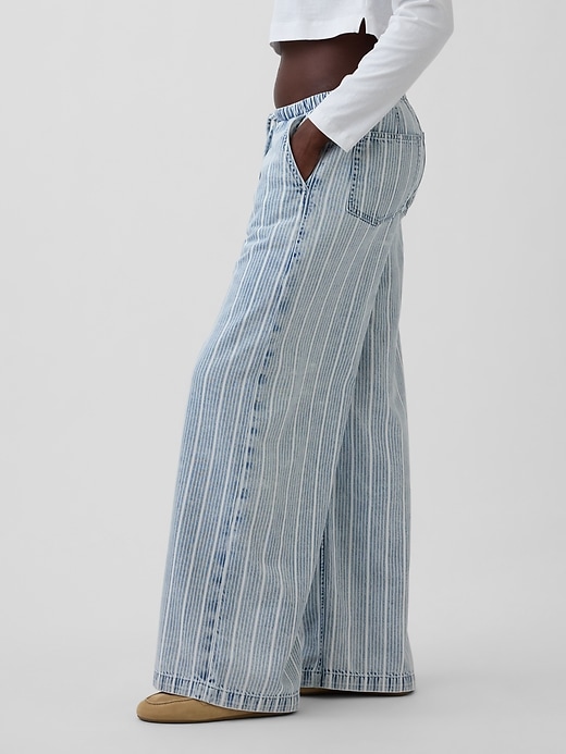 Image number 3 showing, Mid Rise UltraSoft Easy Baggy Jeans