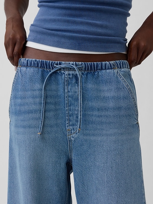 Image number 6 showing, High Rise UltraSoft Easy Barrel Jeans