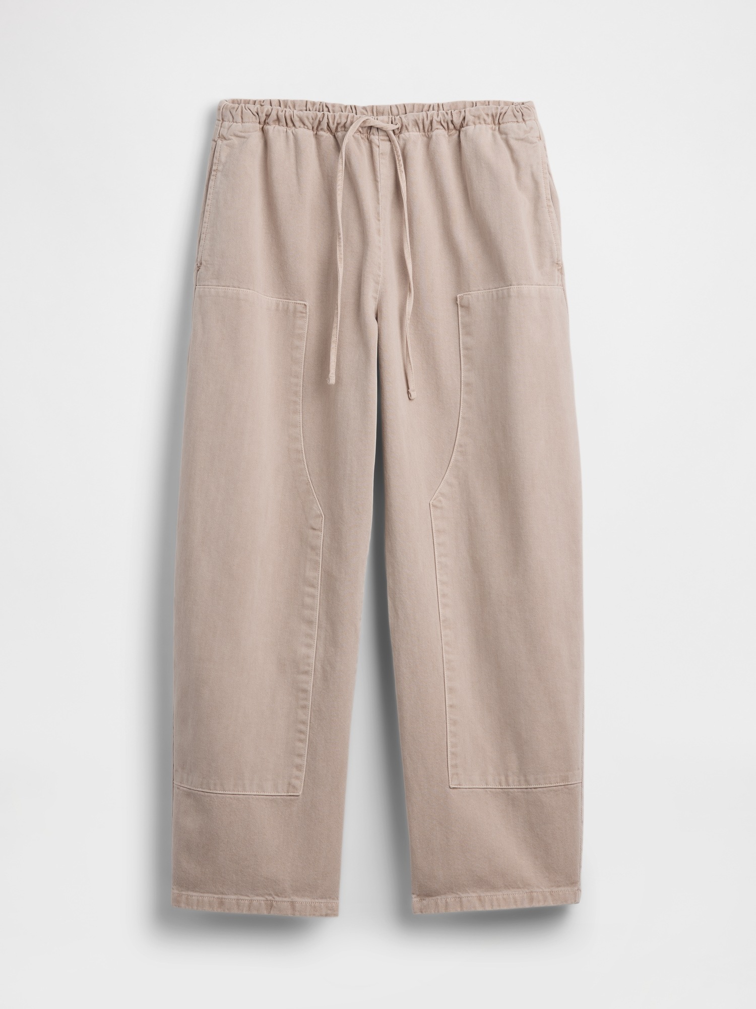 Easy Double-Knee Barrel Pants