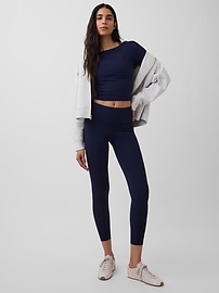 Image number 2 showing, GapFit Smooth Boatneck T-Shirt