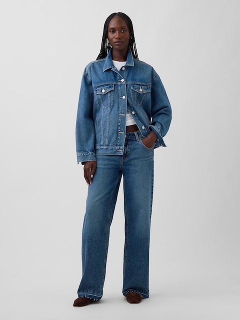 Low Rise '90s Loose Jeans